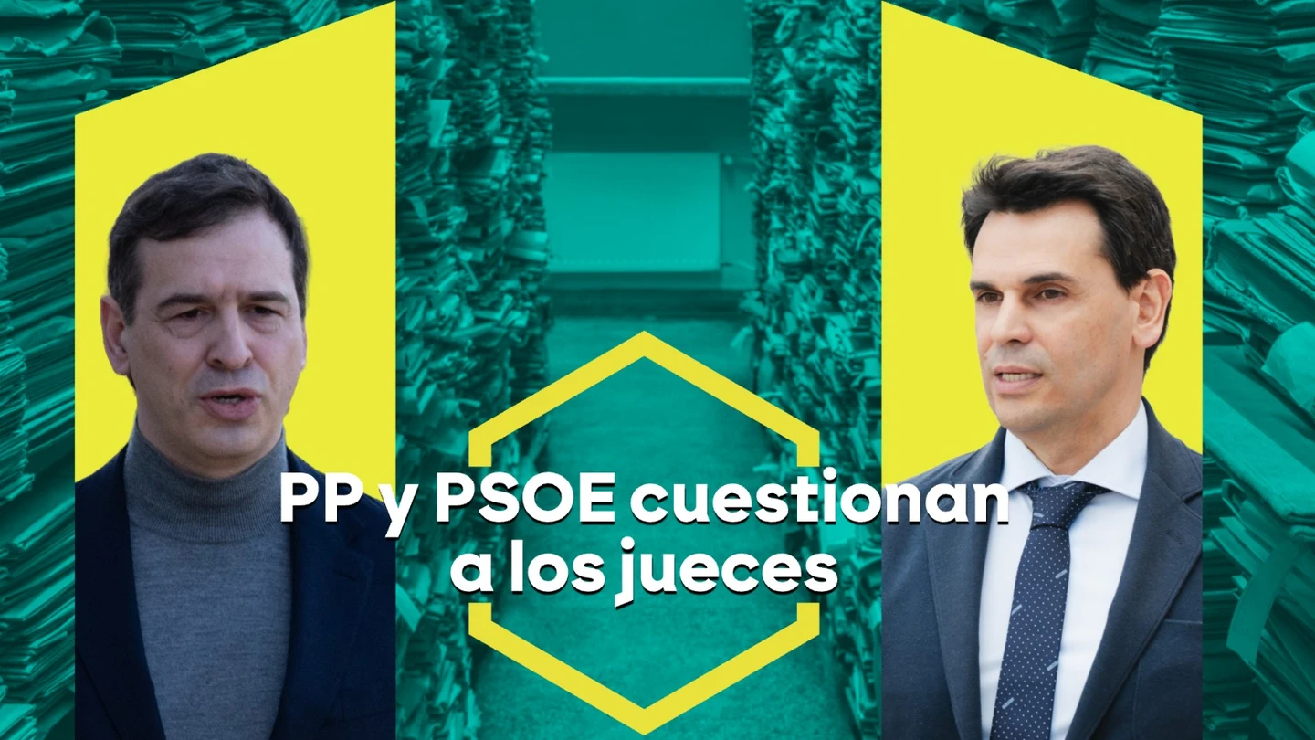 PP y PSOE cuestionan a los jueces PP y PSOE cuestionan a los jueces