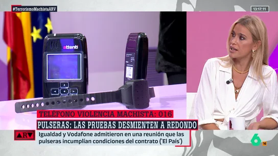 Afra Blanco, sobre el fallo de las pulseras antimaltrato: "Se necesita investigación, claridad y verdad en la palabra" Afra Blanco, sobre el fallo de las pulseras antimaltrato: "Se necesita investigación, claridad y verdad en la palabra"