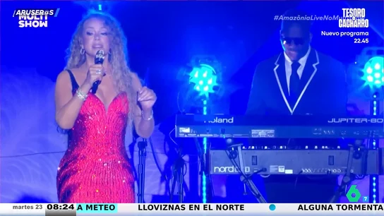 Alfonso Arús alucina el nuevo look de Mariah Carey: "Está mejor de voz y de tipo, ha adelgazado y no es Ozempic" Alfonso Arús alucina el nuevo look de Mariah Carey: "Está mejor de voz y de tipo, ha adelgazado y no es Ozempic"