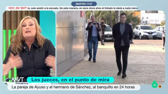 Elisa Beni, sobre el 'lawfare' en España: "Los jueces no quedan para conspirar" La periodista expone que el concepto de 'lawfare' es "muy sudamericano" y que en nuestro país no existe en el sentido de que "el de instrucción no se ha puesto de acuerdo con el de la Audiencia".