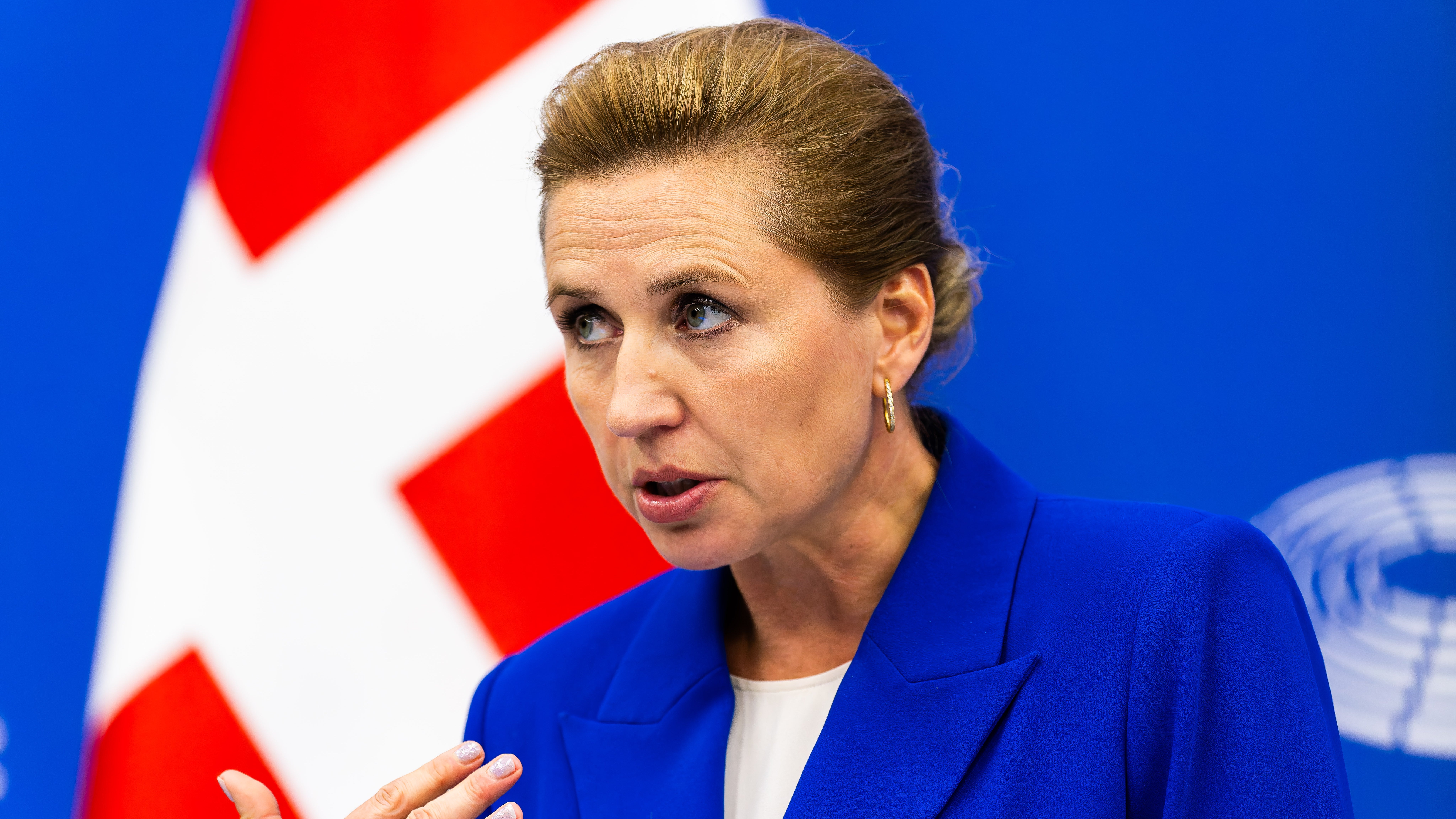 La primera ministra de Dinamarca, Mette Frederiksen