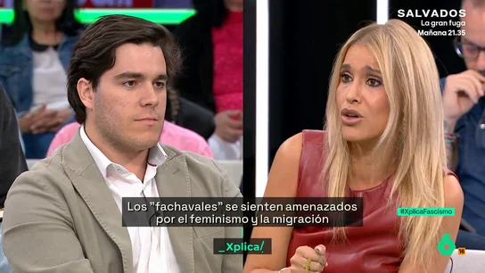 El tenso debate entre Afra Blanco y Jorge Branger: "¿Eres feminista?" El tenso debate entre Afra Blanco y Jorge Branger: "¿Eres feminista?"
