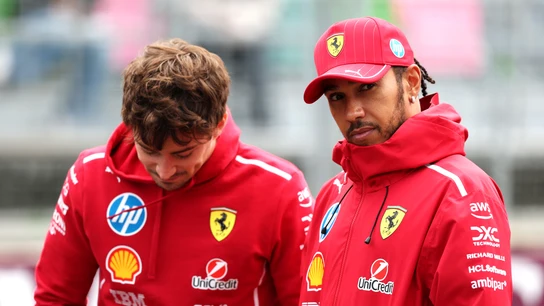 Charles Leclerc y Lewis Hamilton Charles Leclerc y Lewis Hamilton