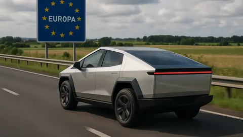 El CyberSUV de Tesla podría ser real: una versión reducida de la Cybertruck que sí podría llegar a Europa Tesla CyberSUV
