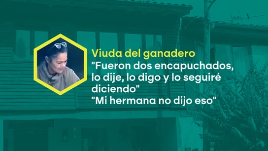 "Lo dije y lo seguiré diciendo": la viuda del ganadero asesinado en Ribadesella mantiene su relato a pesar de la denuncia de su hermana "Lo dije y lo seguiré diciendo": la viuda del ganadero asesinado en Ribadesella mantiene su relato a pesar de la denuncia de su hermana