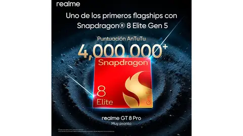 El anuncio del Realme GT 8 Pro El anuncio del Realme GT 8 Pro