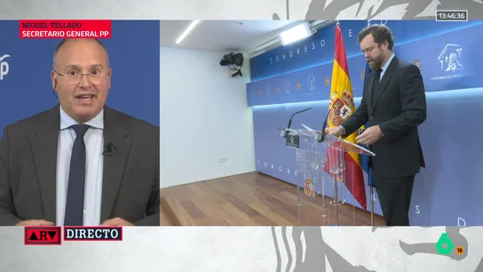 Tellado justifica su apoyo a Espinosa de los Monteros ante el desagrado de voces del PP: "No debería sorprender" Tellado justifica su apoyo a Espinosa de los Monteros ante el desagrado de voces del PP: "No debería sorprender"