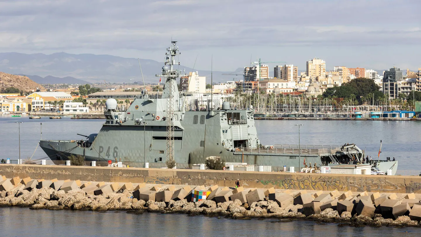 El buque Furor aguarda su salida el encuentro de la Global Sumud Flotilla amarrado en el puerto de Cartagena. El buque Furor aguarda su salida el encuentro de la Global Sumud Flotilla amarrado en el puerto de Cartagena.
