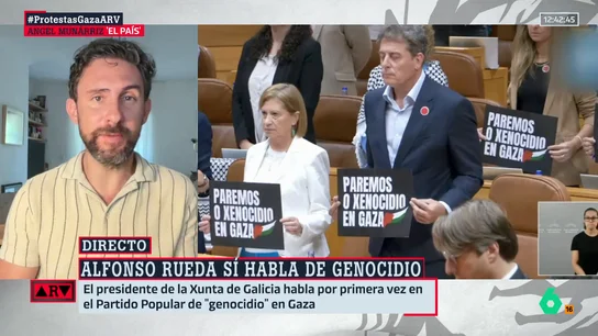Ángel Munárriz explica por qué es importante hablar de genocidio: "Es la palabra que más daño hace a Netanyahu" Ángel Munárriz explica por qué es importante hablar de genocidio: "Es la palabra que más daño hace a Netanyahu"