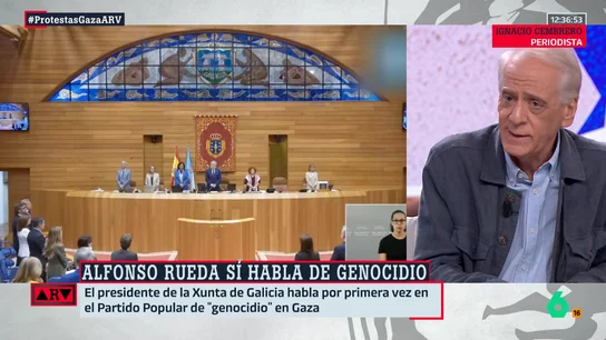 Cembrero, sobre los dirigentes del PP que no hablan de "genocidio" en Gaza: "Que al menos digan crímenes contra la humanidad" Cembrero, sobre los dirigentes del PP que no hablan de "genocidio" en Gaza: "Que al menos digan crímenes contra la humanidad"