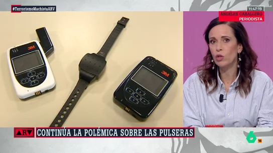 Ángeles Caballero, sobre las pulseras antimaltrato Ángeles Caballero, sobre las pulseras antimaltrato