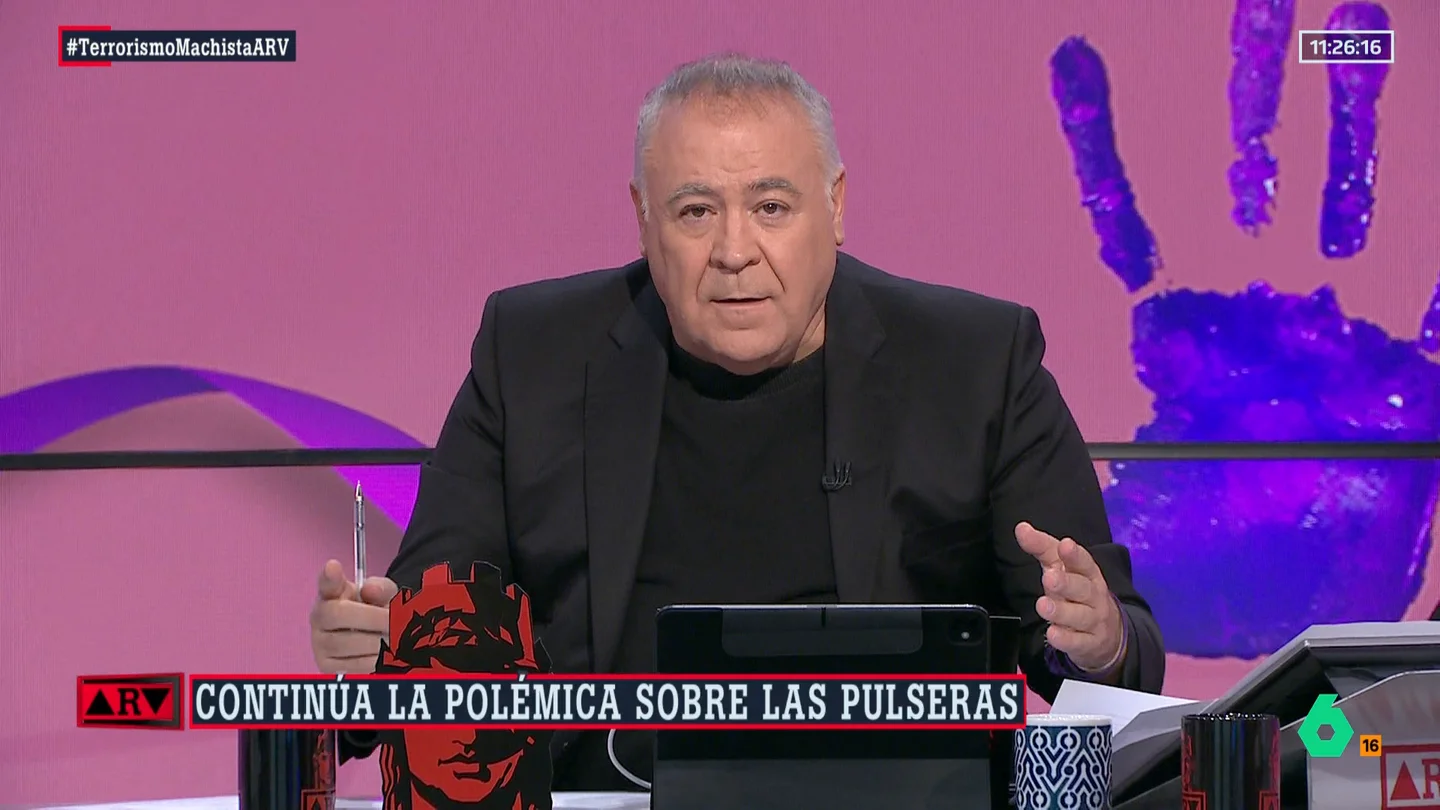 Ferreras, sobre la polémica de las pulseras antimaltrato: "Funciona, pero no adecuadamente. Es evidente" Ferreras, sobre la polémica de las pulseras antimaltrato: "Funciona, pero no adecuadamente. Es evidente"