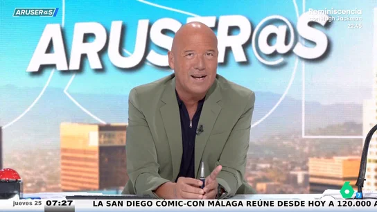 La graciosa 'pullita' de Alfonso Arús a Tatiana sobre educar a mascotas: "Tienes peces, no perros" La graciosa 'pullita' de Alfonso Arús a Tatiana sobre educar a mascotas: "Tienes peces, no perros"