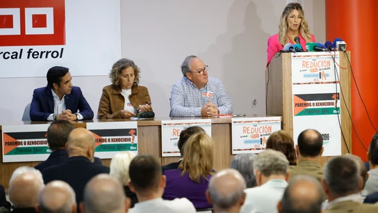 La vicepresidenta segunda del gobierno asiste a la inauguración del renovado edificio sindical de Ferrol La vicepresidenta segunda del gobierno asiste a la inauguración del renovado edificio sindical de Ferrol