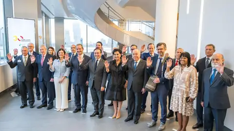 El ministro de Asuntos Exteriores, Unión Europea y Cooperación, José Manuel Albares, y los cancilleres iberoamericanos en Nueva York El ministro de Asuntos Exteriores, Unión Europea y Cooperación, José Manuel Albares, y los cancilleres iberoamericanos en Nueva York