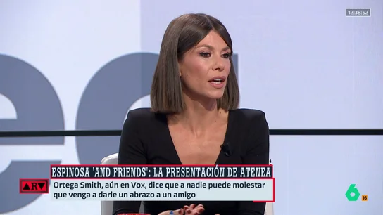 Ainhoa Martínez reacciona a la presentación del centro de Espinosa de los Monteros: "Vimos un gran gatillazo" Ainhoa Martínez reacciona a la presentación del centro de Espinosa de los Monteros: "Vimos un gran gatillazo"