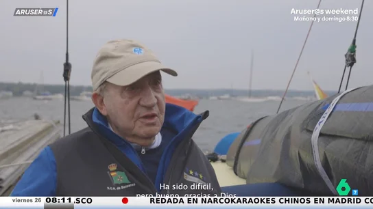 El rey Juan Carlos compite en el 'Bribón' en Nueva York: "Todavía hay mucho que pelear" El rey Juan Carlos compite en el 'Bribón' en Nueva York: "Todavía hay mucho que pelear"