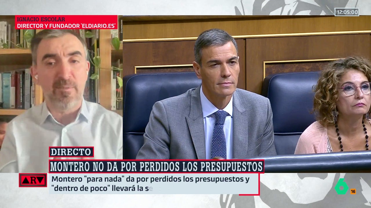 El pronóstico de Escolar: "Veo tremendamente difícil que los Presupuestos salgan, pero el Gobierno los va a presentar como herramienta política"