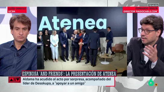 Fernando Berlín, sobre Espinosa de los Monteros: "No encuentra su hueco y se ha montado un chiringuito" Fernando Berlín, sobre Espinosa de los Monteros: "No encuentra su hueco y se ha montado un chiringuito"