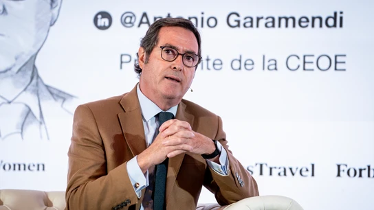 El presidente de la CEOE, Antonio Garamendi El presidente de la CEOE, Antonio Garamendi