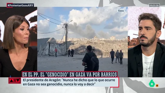 Ainhoa Martínez, sobre las diferencias en el PP al hablar de Gaza: "Los que se están desmarcando de Génova hacen bien" Ainhoa Martínez, sobre las diferencias en el PP al hablar de Gaza: "Los que se están desmarcando de Génova hacen bien"