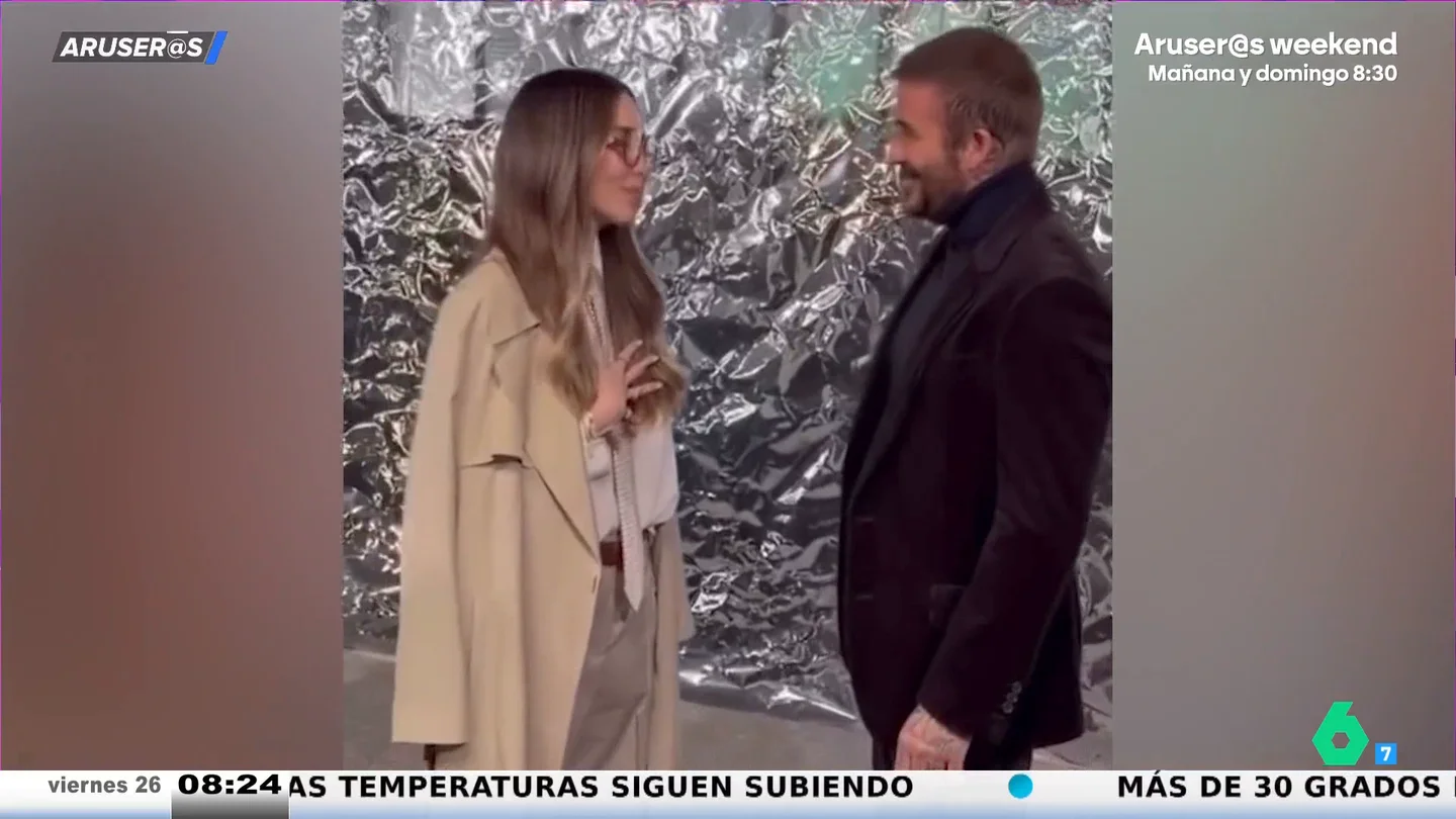Alfonso Arús afirma que David Beckham "se está empequeñeciendo": "Tiene las orejas más grandes y el cuerpo más pequeño" Alfonso Arús afirma que David Beckham "se está empequeñeciendo": "Tiene las orejas más grandes y el cuerpo más pequeño"