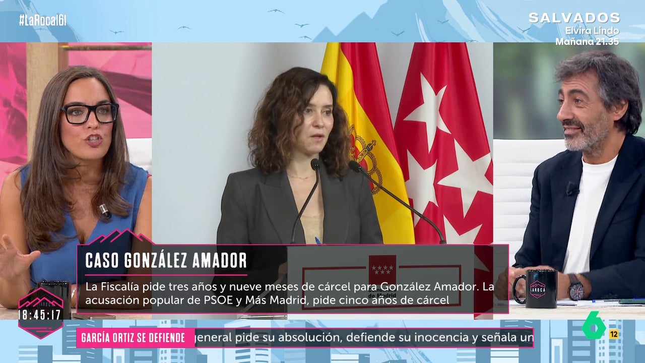 Marta García Aller, tajante con Ayuso: "Es gravísimo escuchar como resta importancia a un delito fiscal"