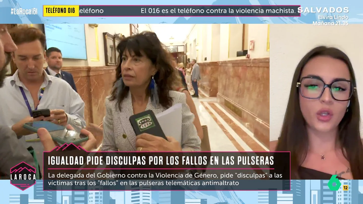 Patricia Rodríguez, Asociación ALANA, sobre los fallos en las pulseras antimaltrato: "El silencio generó miedo y desconfianza" Patricia Rodríguez, Asociación ALANA, sobre los fallos en las pulseras antimaltrato: "El silencio generó miedo y desconfianza"