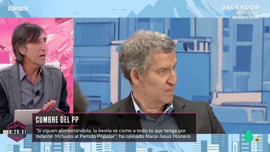 Benjamín Prado señala a Feijóo como el culpable de la pérdida de apoyos del PP: "Vox se está comiendo los votos" Benjamín Prado señala a Feijóo como el culpable de la pérdida de apoyos del PP: "Vox se está comiendo los votos"
