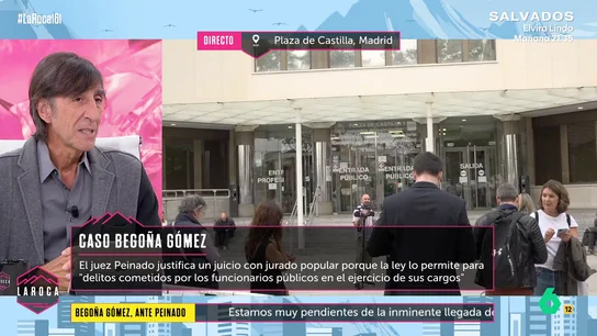 Benjamín Prado, sobre la investigación del juez Peinado a Begoña Gómez: "Es el último gran espectáculo de su vida" Benjamín Prado, sobre la investigación del juez Peinado a Begoña Gómez: "Es el último gran espectáculo de su vida"