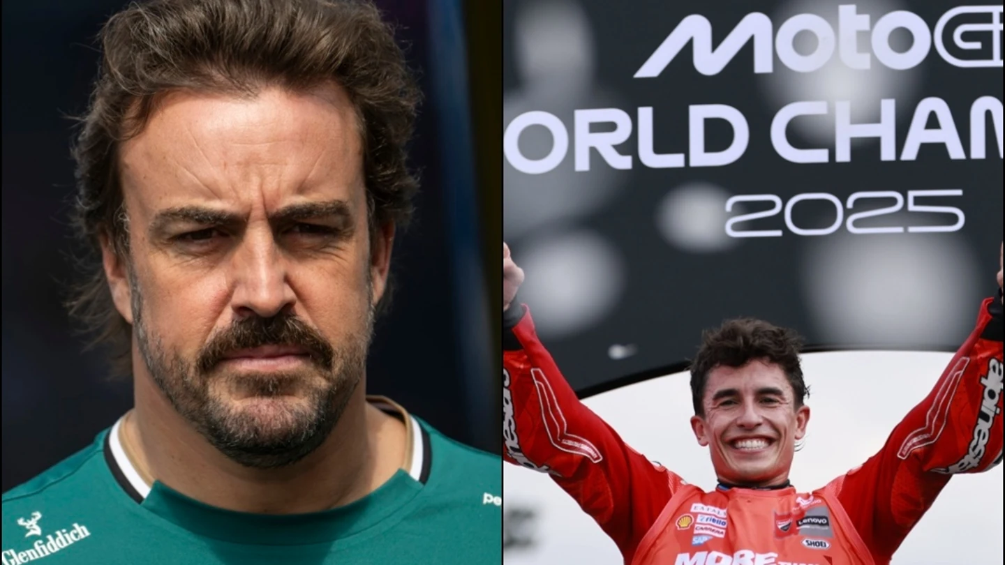 Fernando Alonso y Marc Márquez Fernando Alonso y Marc Márquez