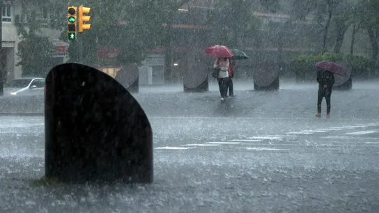 Fuertes lluvias en la Península Fuertes lluvias en la Península
