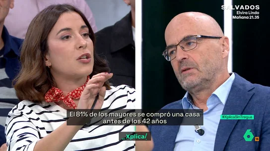 Una joven, a Javier Díaz-Giménez: "En vuestra época el que se esforzaba menos también podría comprar una vivienda" Una joven, a Javier Díaz-Giménez: "En vuestra época el que se esforzaba menos también podría comprar una vivienda"