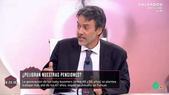 Luis Garvía, economista, habla del futuro de las pensiones: "No van a desaparecer" Luis Garvía, economista, habla del futuro de las pensiones: "No van a desaparecer"