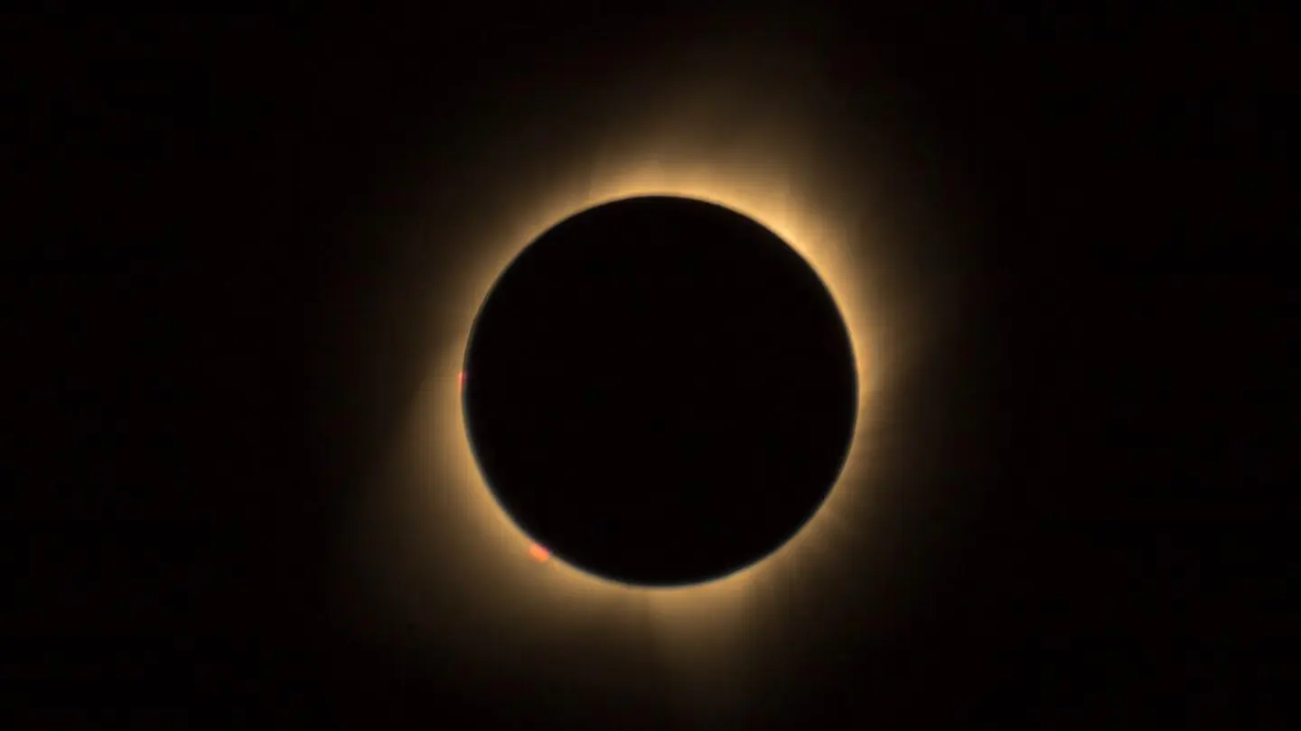 Imagen de un eclipse Imagen de un eclipse