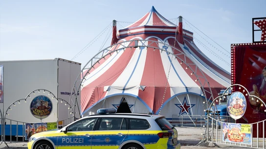 Accidente en un circo en Sajonia Accidente en un circo en Sajonia