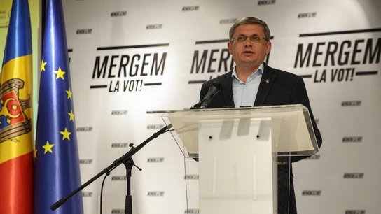 Igor Grosu, presidente del Parlamento y presidente del Partido de Acción y Solidaridad (PAS). Igor Grosu, presidente del Parlamento y presidente del Partido de Acción y Solidaridad (PAS).