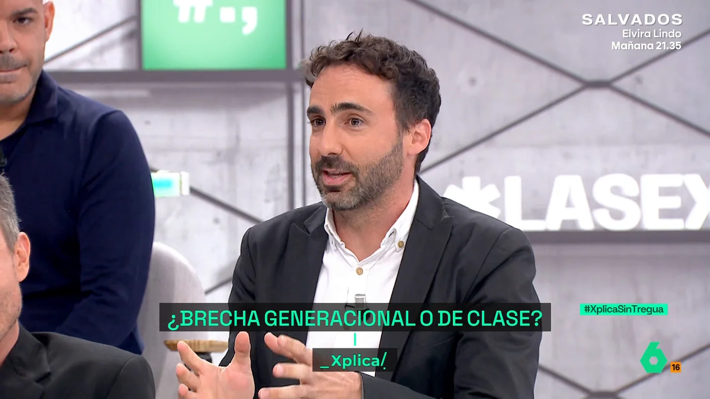 La aplaudida afirmación de Alberto Sotillos: "No es que los 'boomers' vivan bien, es que los jóvenes viven mal" La aplaudida afirmación de Alberto Sotillos: "No es que los 'boomers' vivan bien, es que los jóvenes viven mal"