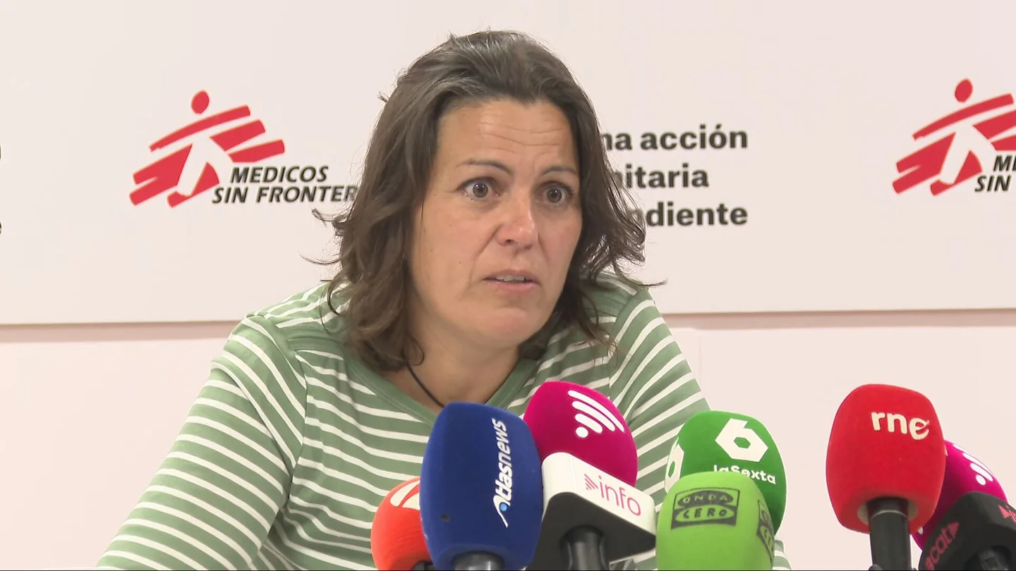 Esperanza Santos, coordinadora de emergencias de MSF en Ciudad de Gaza Esperanza Santos, coordinadora de emergencias de MSF en Ciudad de Gaza