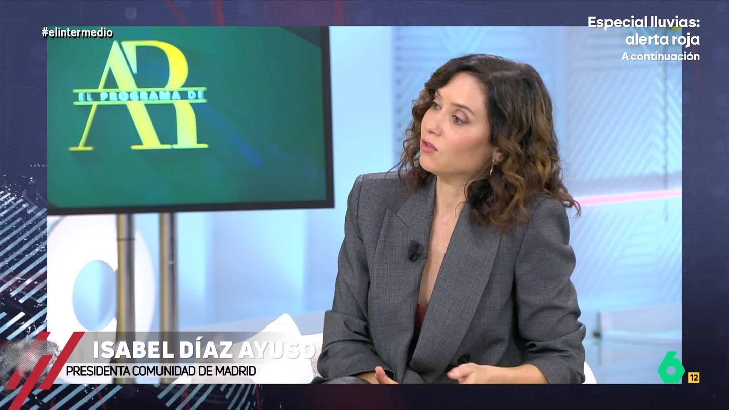 Wyoming analiza el discurso de Ayuso: "Tiene un plan de devoluciones en caliente, el primero, Feijóo a su casa" Wyoming analiza el discurso de Ayuso: "Tiene un plan de devoluciones en caliente, el primero, Feijóo a su casa"