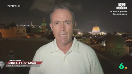 Mikel Ayestaran explica cómo perciben los palestinos el plan de paz: "Lo que me encuentro sobre todo es desconfianza" Mikel Ayestaran explica cómo perciben los palestinos el plan de paz: "Lo que me encuentro sobre todo es desconfianza"