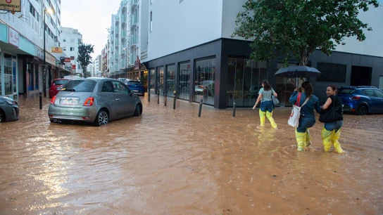 Calles inundadas, a 30 de septiembre de 2025, en Ibiza, Islas Baleares (España). Calles inundadas, a 30 de septiembre de 2025, en Ibiza, Islas Baleares (España).