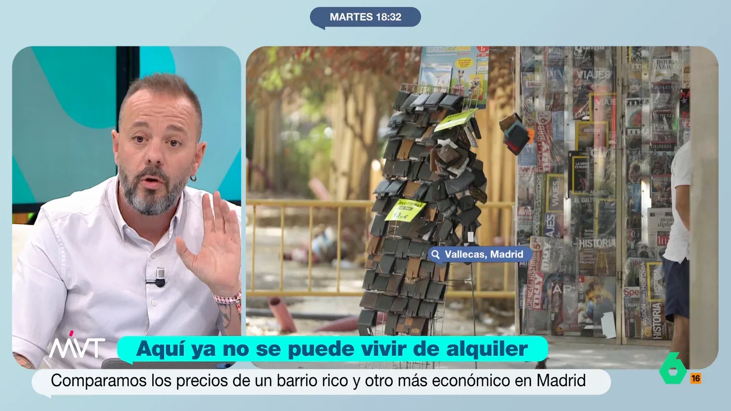 Antonio Maestre, tajante sobre los exorbitados precios del alquiler: "Hay rentistas que viven del esfuerzo ajeno" "Estamos asistiendo con naturalidad a que la gente no pueda vivir con normalidad", afirma en este vídeo Antonio Maestre, que tras analizar los precios del alquiler afirma que es "imposible que una persona pueda vivir sola en Madrid".