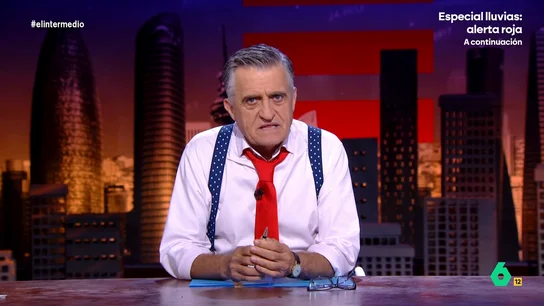 Wyoming analiza a Carlos Mazón 11 meses después de la DANA: "Ya sabéis que es de gestión lenta, pero de digestión todavía más lenta" Wyoming analiza a Carlos Mazón 11 meses después de la DANA: "Ya sabéis que es de gestión lenta, pero de digestión todavía más lenta"