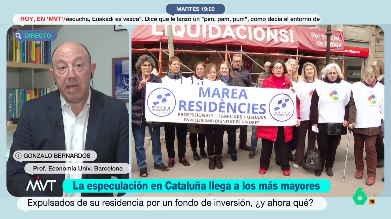 Gonzalo Bernardos, sobre el problema de la vivienda en Barcelona: "No se protesta donde se debe sino donde interesa a algunos"