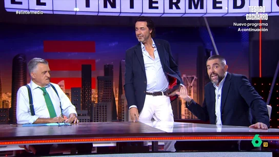 'Juan Travesedo', 'agente inmobiliario', dispuesto a vender el plató de El Intermedio: "Se vende en nuda propiedad" 'Juan Travesedo', 'agente inmobiliario', dispuesto a vender el plató de El Intermedio: "Se vende en nuda propiedad"