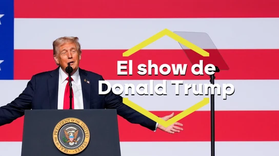 El 'show de Trump ante sus altos mandos militares. El 'show de Trump ante sus altos mandos militares.