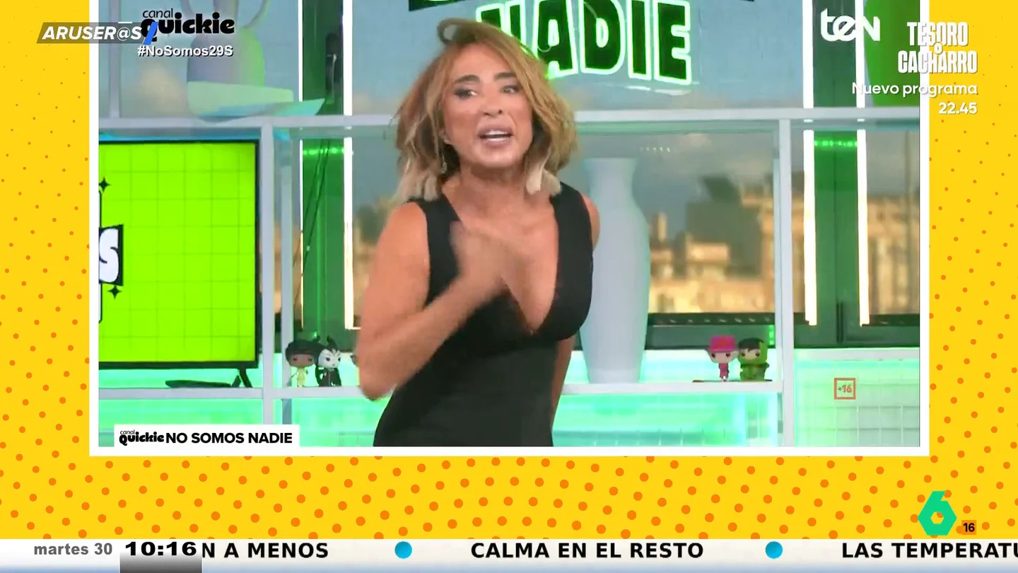 María Patiño señala a Mayte Zaldívar: "Si yo hubiera podido grabar a Julián Muñoz hablando con Mila, aquí no se levanta ni Dios" María Patiño señala a Mayte Zaldívar: "Si yo hubiera podido grabar a Julián Muñoz hablando con Mila, aquí no se levanta ni Dios"