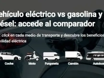 Comparador eléctrico vs gasolina y diésel Comparador eléctrico vs gasolina y diésel