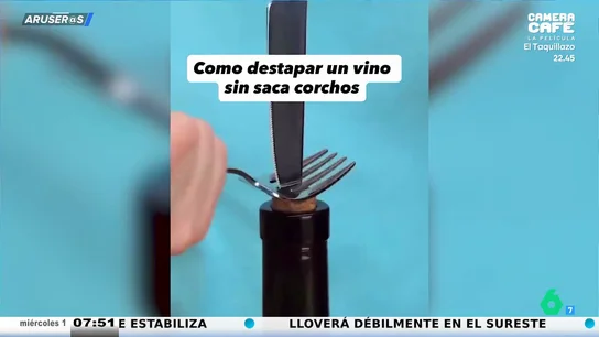 El truco casero definitivo para abrir la botella sin sacacorchos El truco casero definitivo para abrir la botella sin sacacorchos